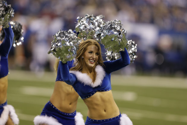 Colts cheerleaders